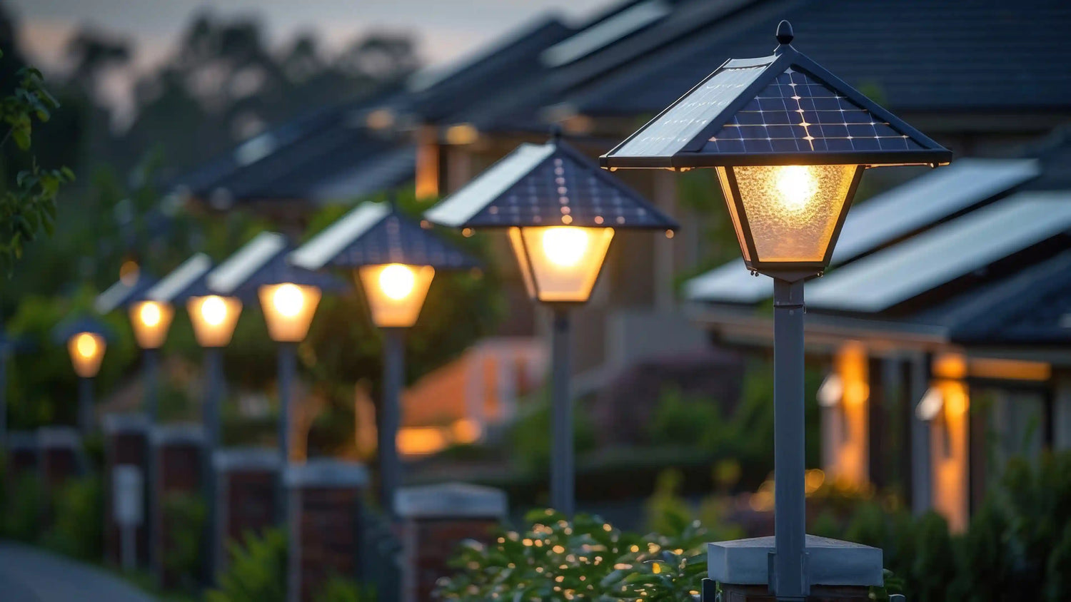 outdoor garden solar lights