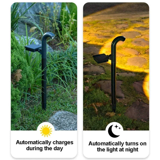 1-4 Pcs Solar LED Light Super Bright Spotlight Outdoor Lighting IP55 Waterproof